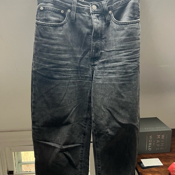 Madewell Balloon Jean in grey - size 25 - Picture 2 of 6